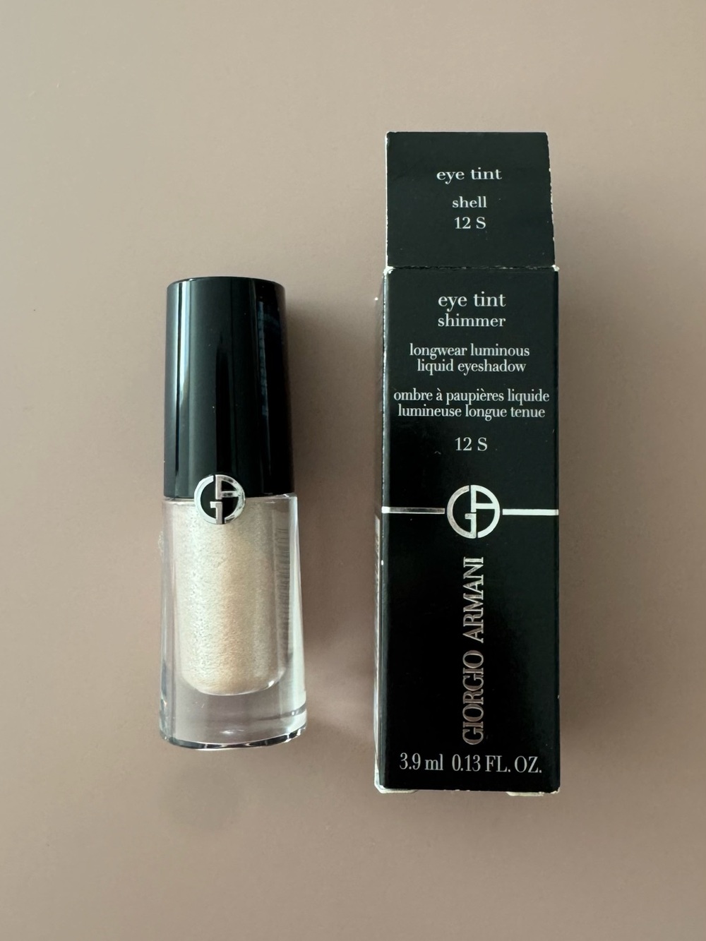 Giorgio Armani Eye Tint Shimmer Liquid Eyeshadow — Champagne Shell